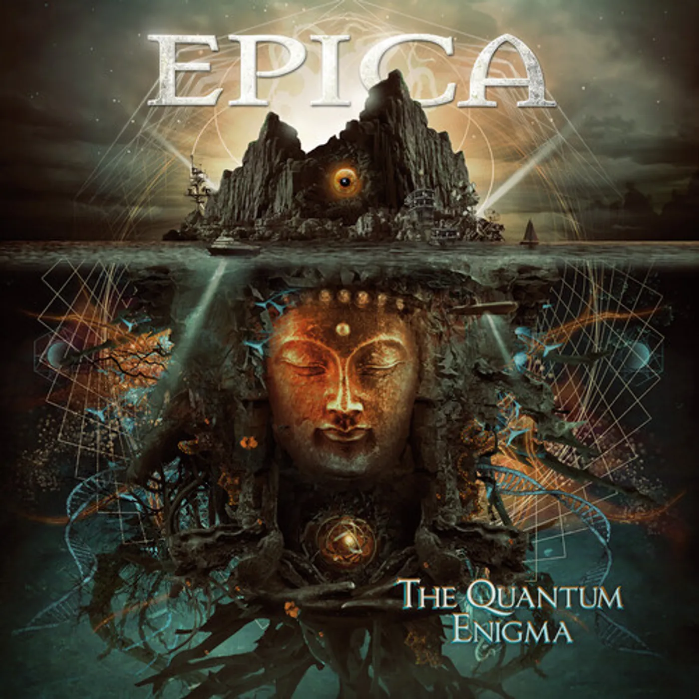 Epica Quantum Enigma (10th Anniversary/Yellow Red Marble) Vinyl Record