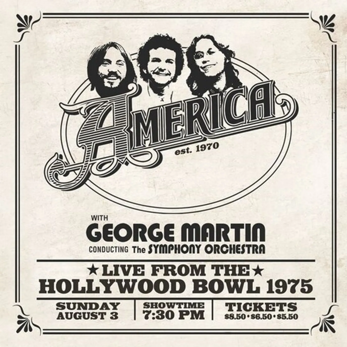 AMERICA: LIVE AT THE HOLLYWOOD BOWL 1975 CD