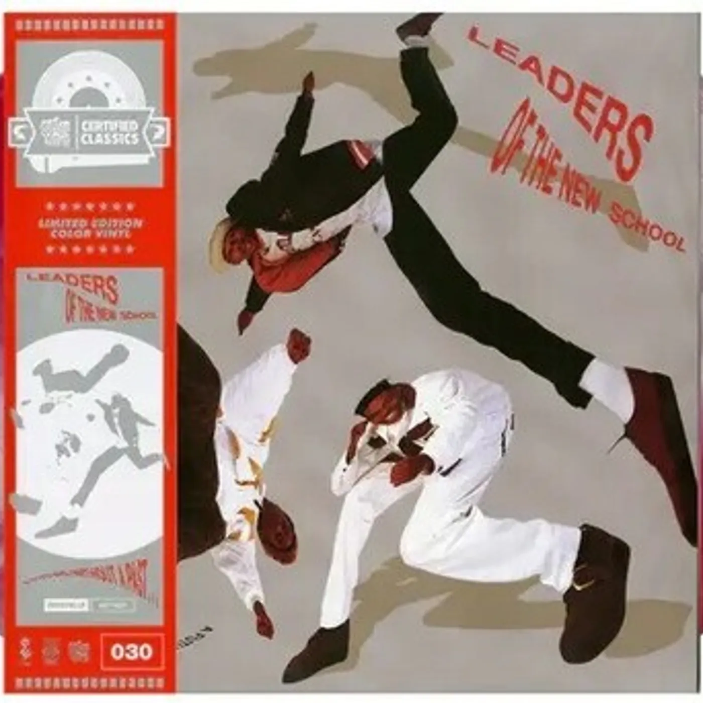 Leaders of the New School Future Without A Past (Red, Silver, Limited Edition) Vinyl Record