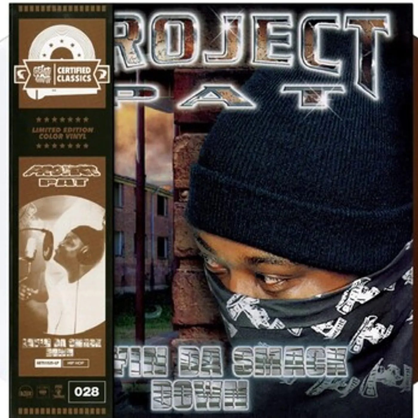 Project Pat Layin' Da Smack Down (2LP/Brown/White/Limited)Vinyl Record