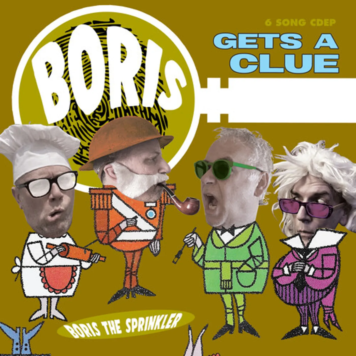 Boris the Sprinkler GETS A CLUE CD