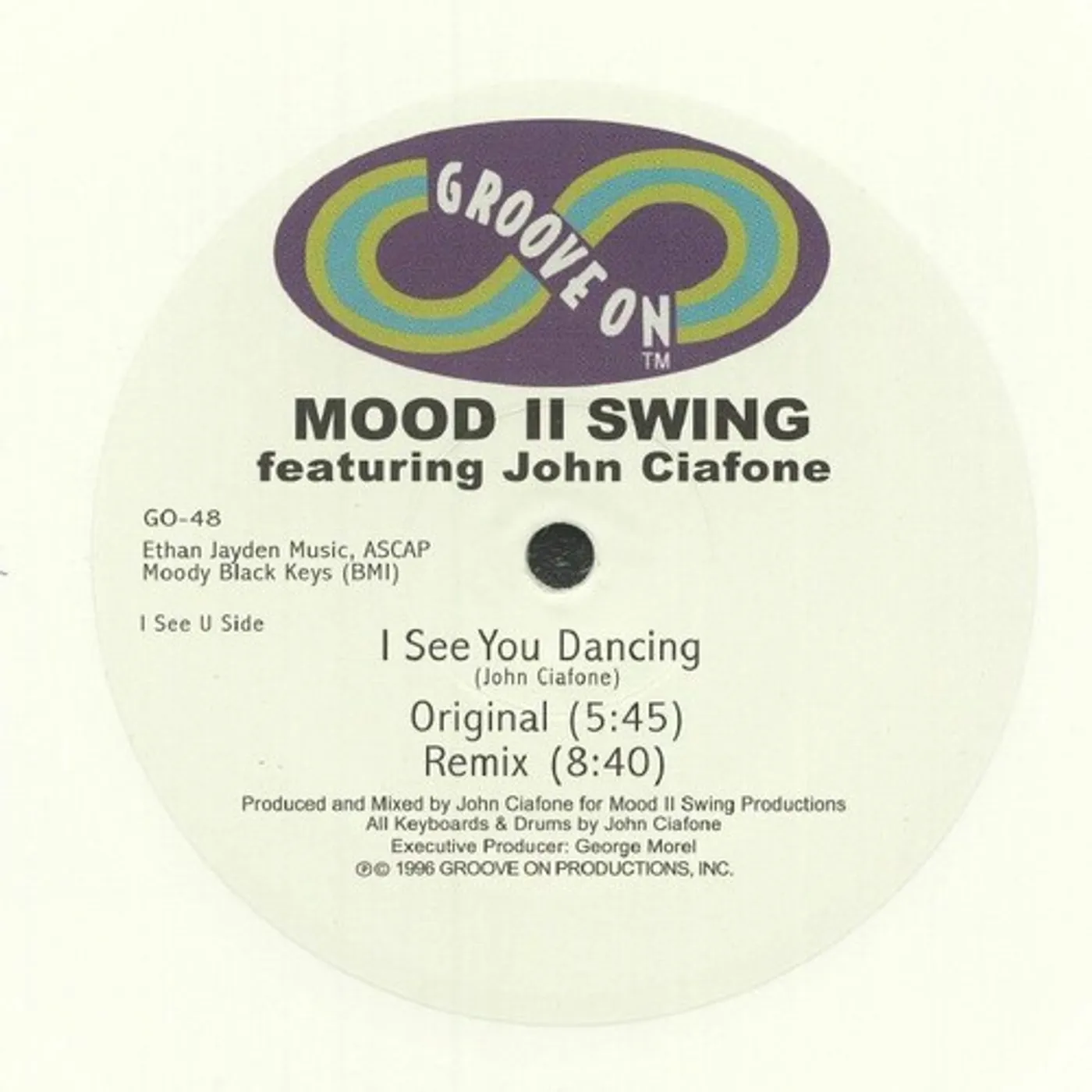 Mood II Swing I SEE YOU DANCING Vinyl Record