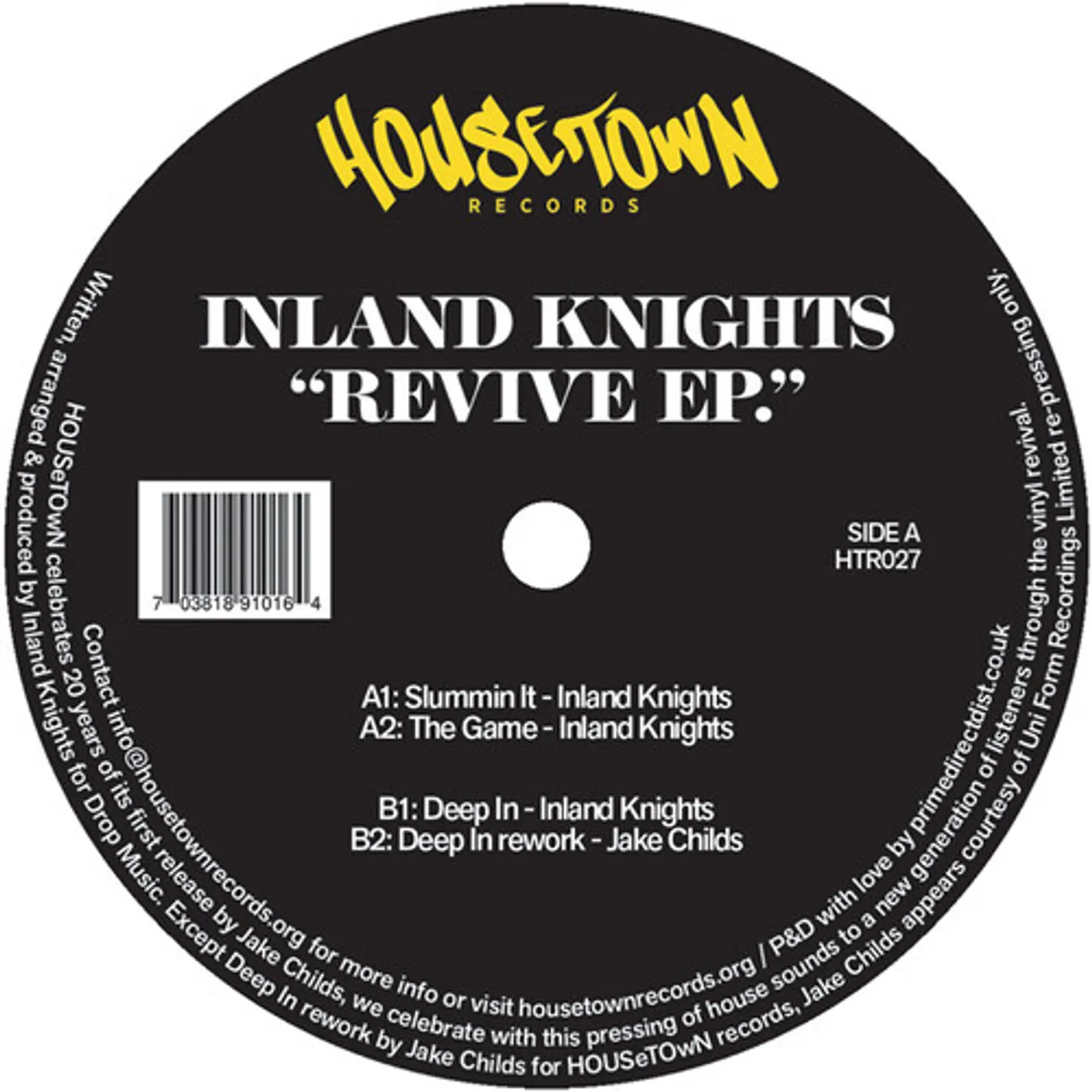 Inland Knights Revive (Ep) Vinyl Record