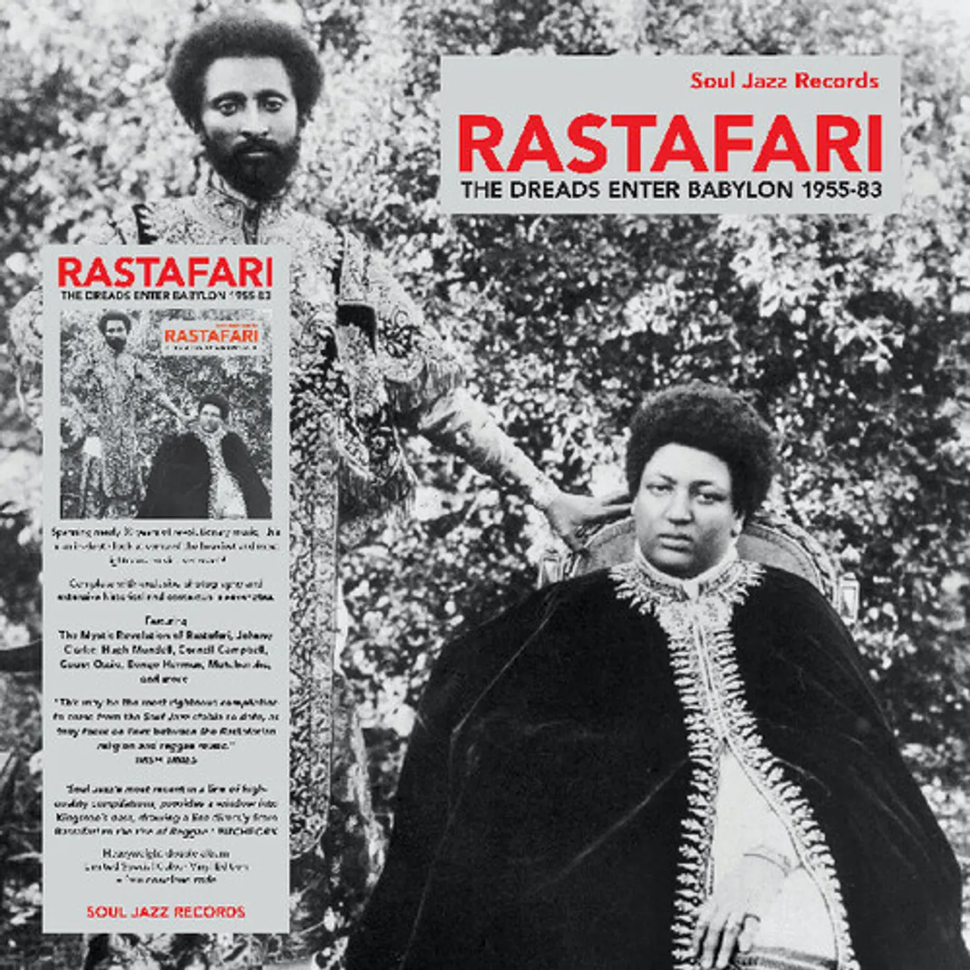 Soul Jazz Records Presents RASTAFARI - THE DREADS ENTER BABYLON 1955-83 Vinyl Record