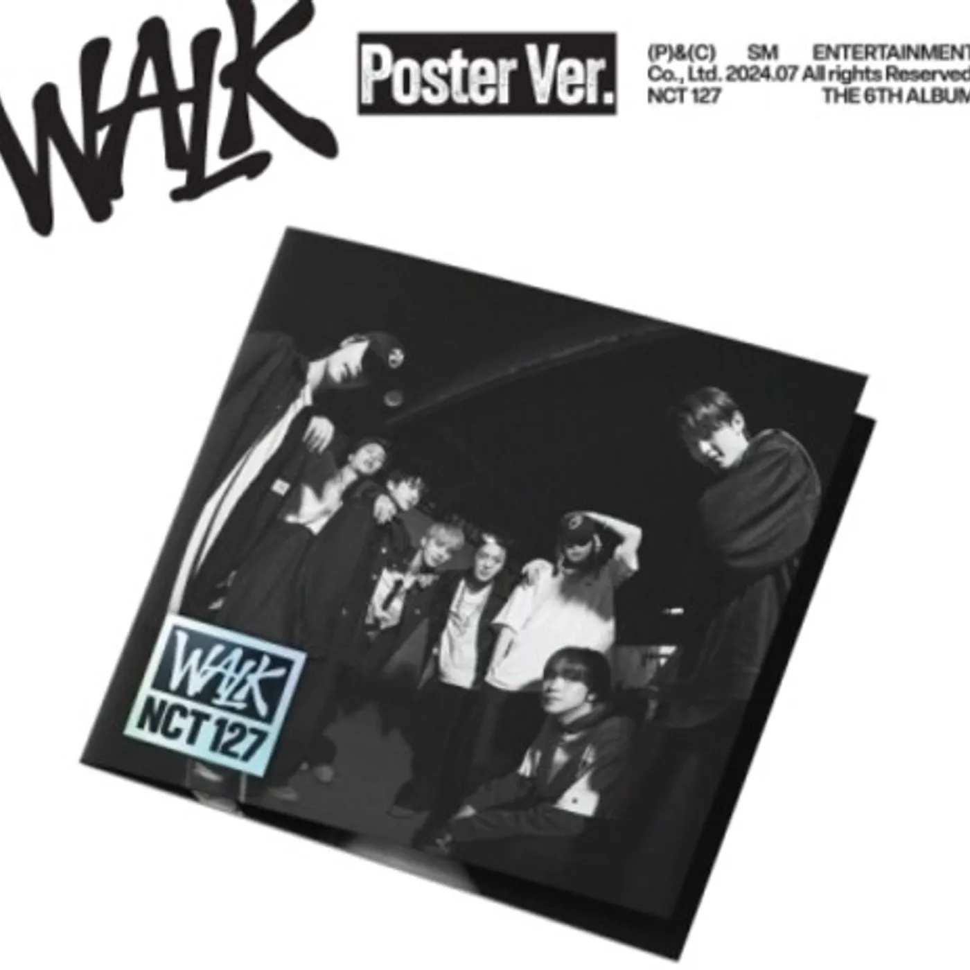 NCT 127 WALK - POSTER VERSION CD