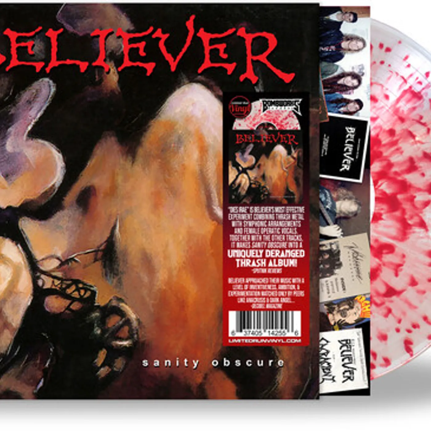 Believer SANITY OBSCURE Vinyl Record