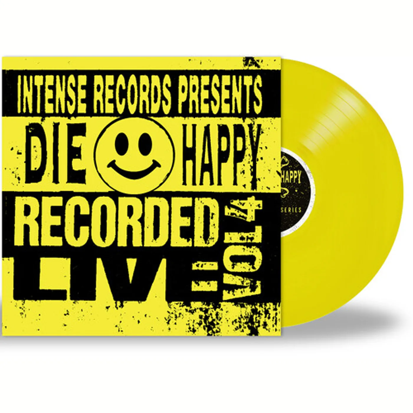 Die Happy INTENSE SERIES LIVE VOL. 4 Vinyl Record