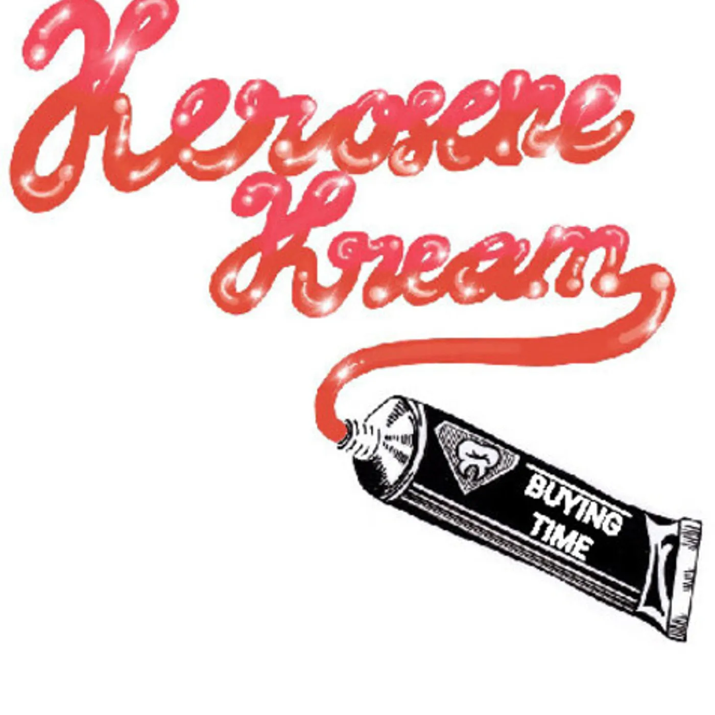 Kerosene Kream Buying Time (Red and White) Vinyl Record