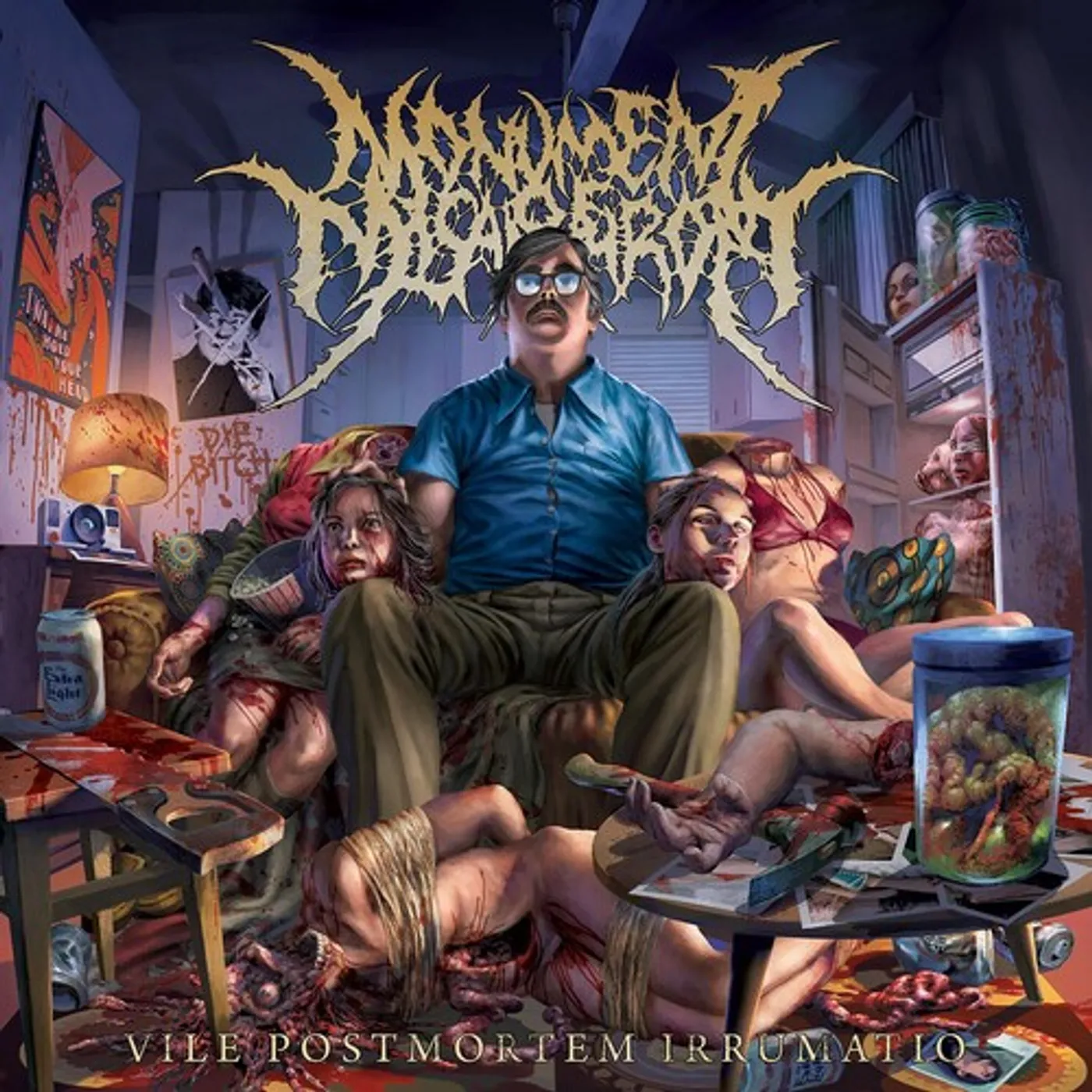 Monument Of Misanthropy VILE POSTMORTEM IRRUMATIO CD