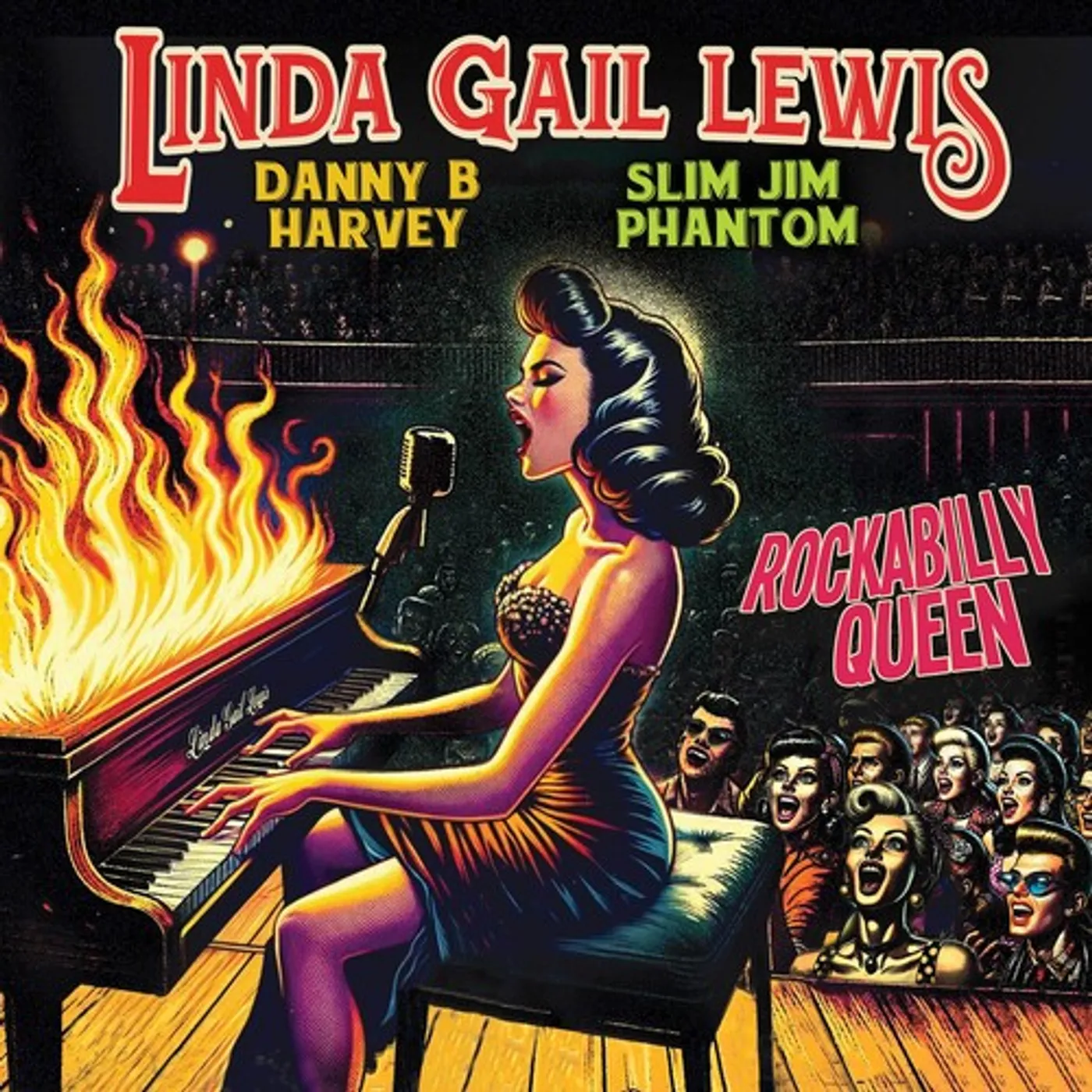 Linda Gail Lewis ROCKABILLY QUEEN CD