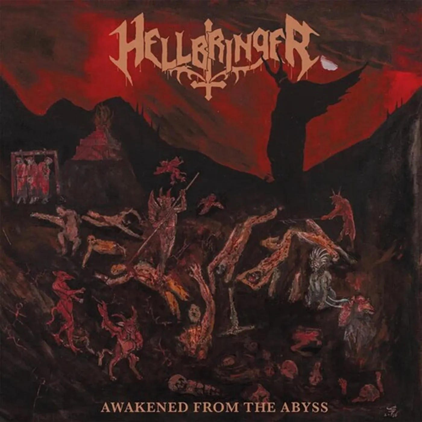 Hellbringer AWAKENED FROM THE ABYSS Vinyl Record