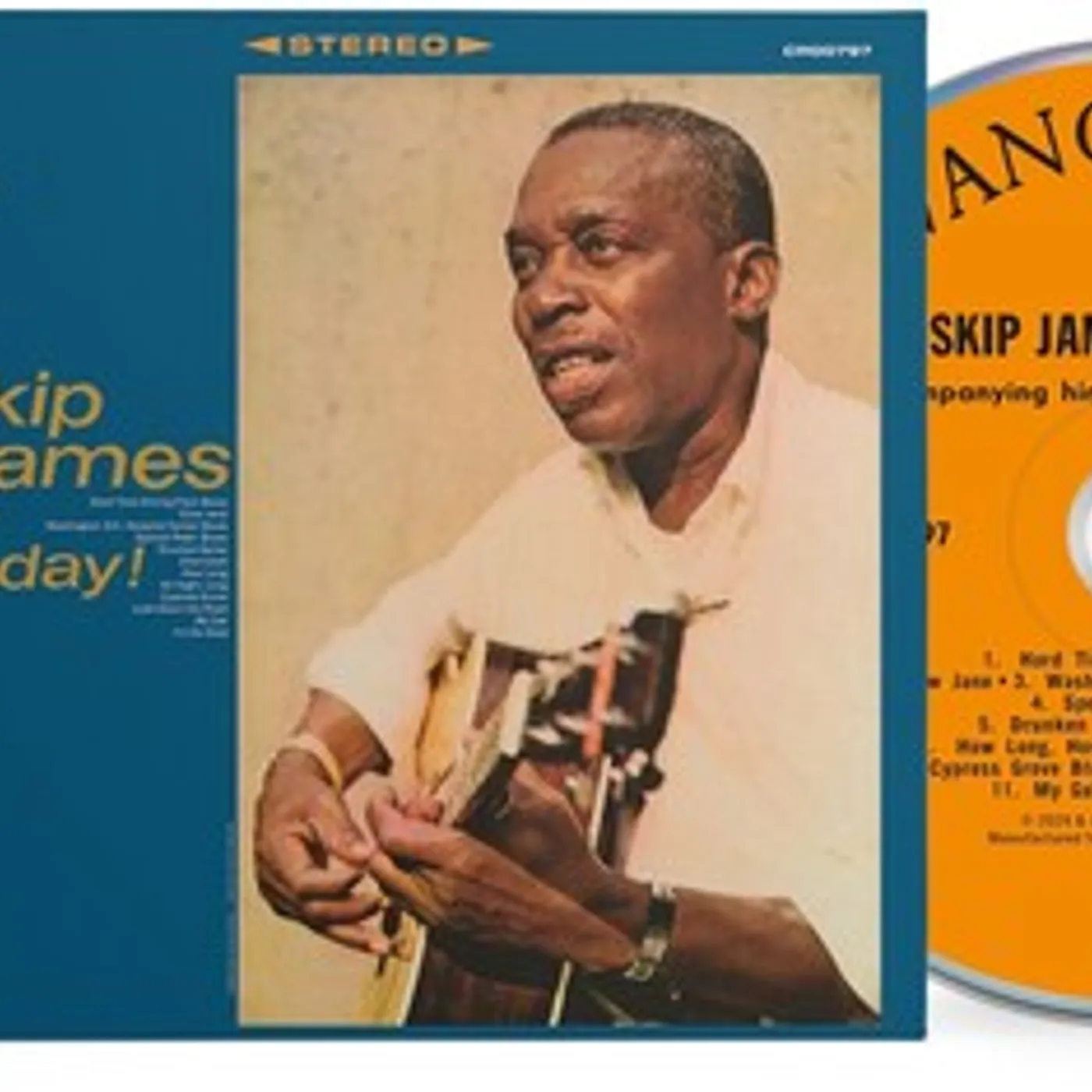 Skip James TODAY! (BLUESVILLE ACOUSTIC SOUNDS SERIES) CD