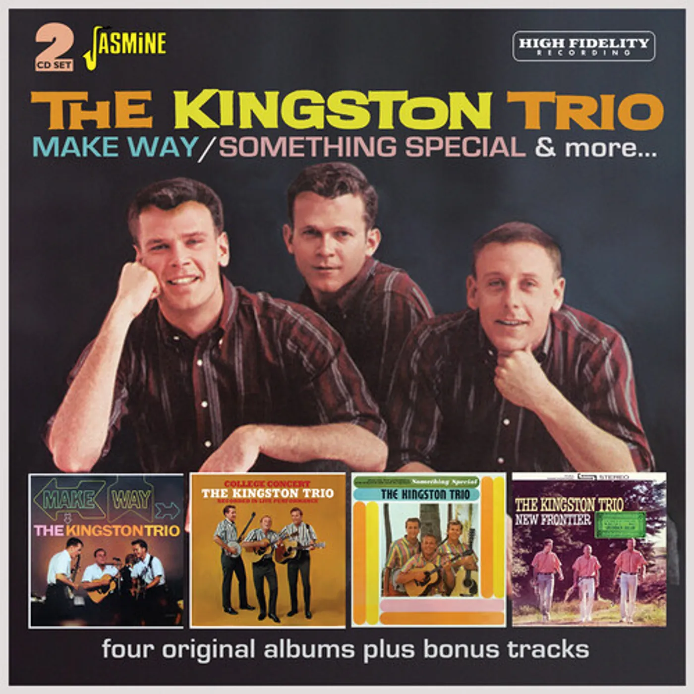 The Kingston Trio MAKE WAY / SOMETHING SPECIAL & MORE - 4 ORIGINAL CD