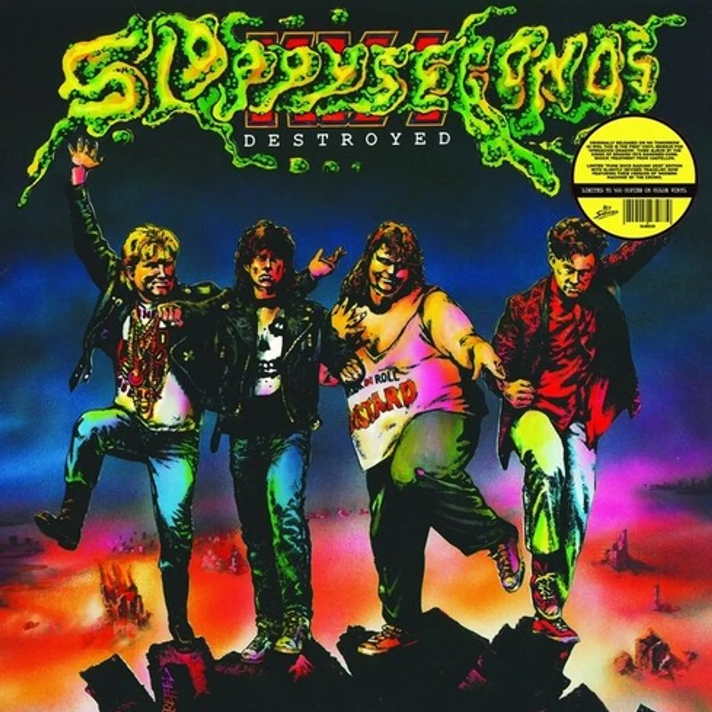 Sloppy Seconds DESTROYED Vinyl Record