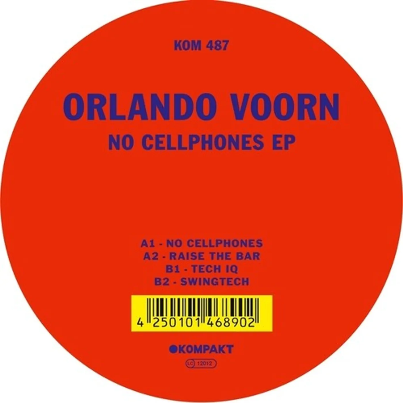 Orlando Voorn No Cellphones Vinyl Record