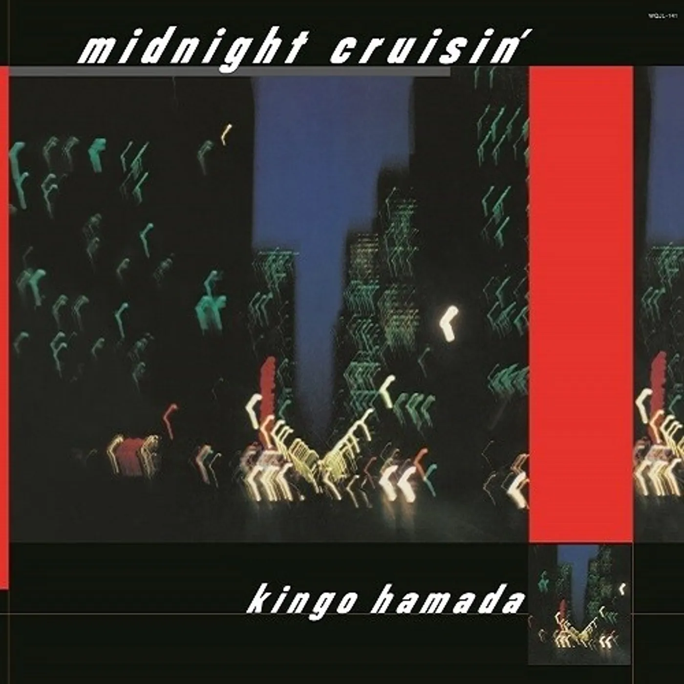 Kingo Hamada Midnight Cruisin' (Clear) Vinyl Record