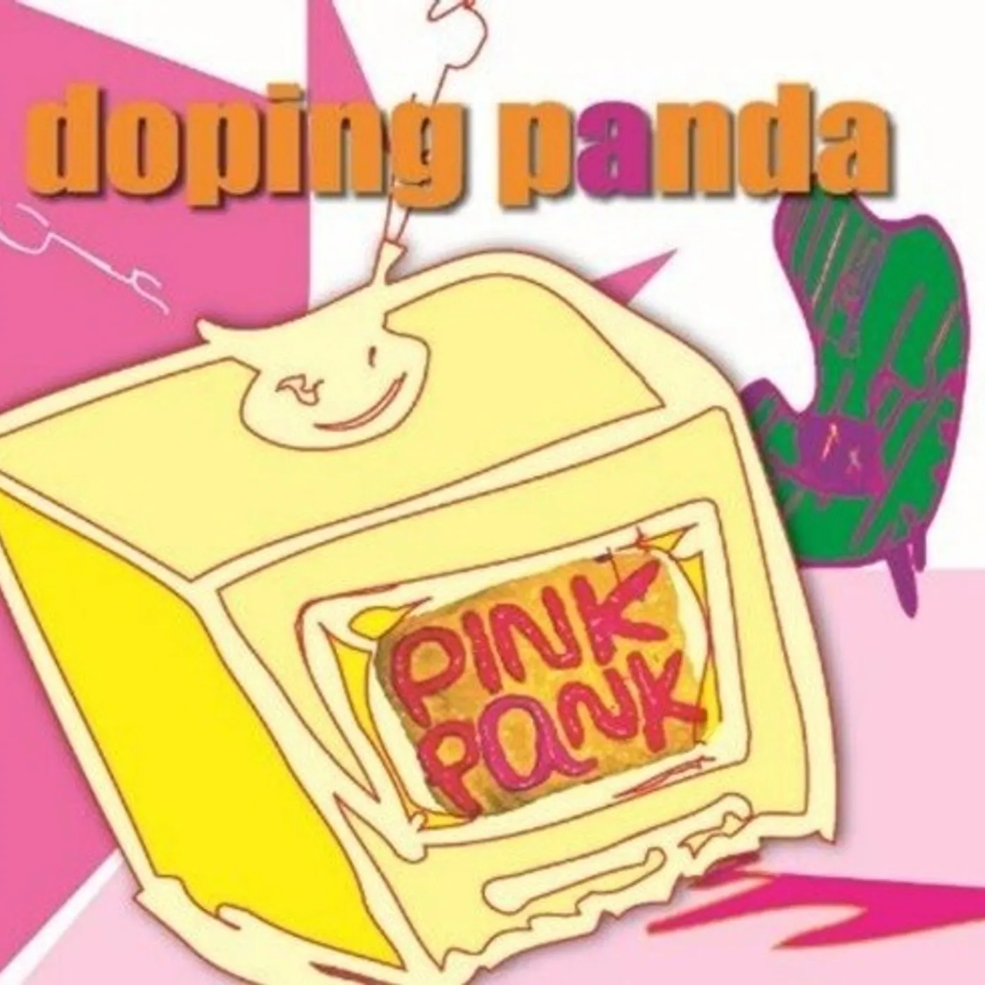DOPING PANDA Pink Pank Vinyl Record