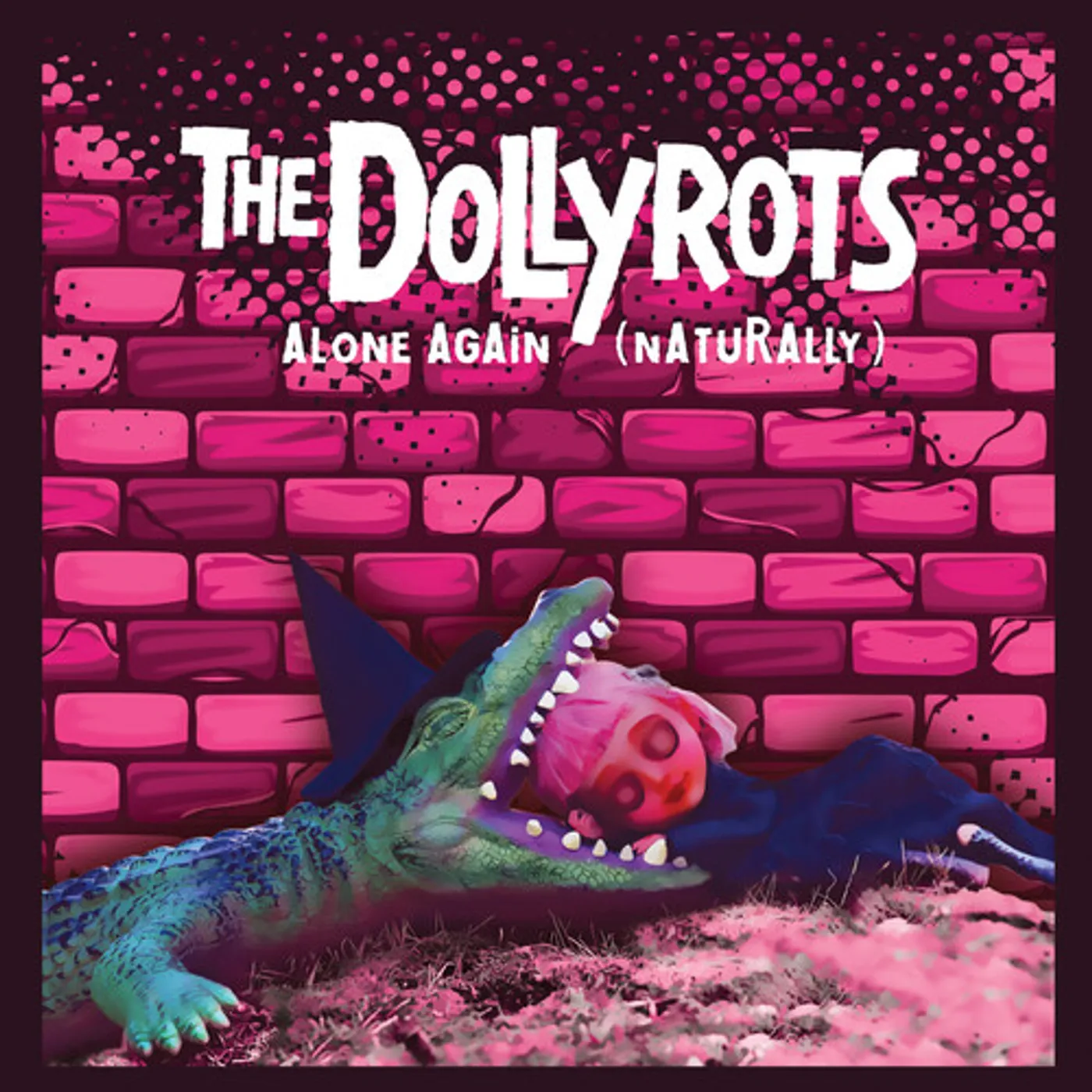 The Dollyrots Alone Again Naturally (Pink) Vinyl Record