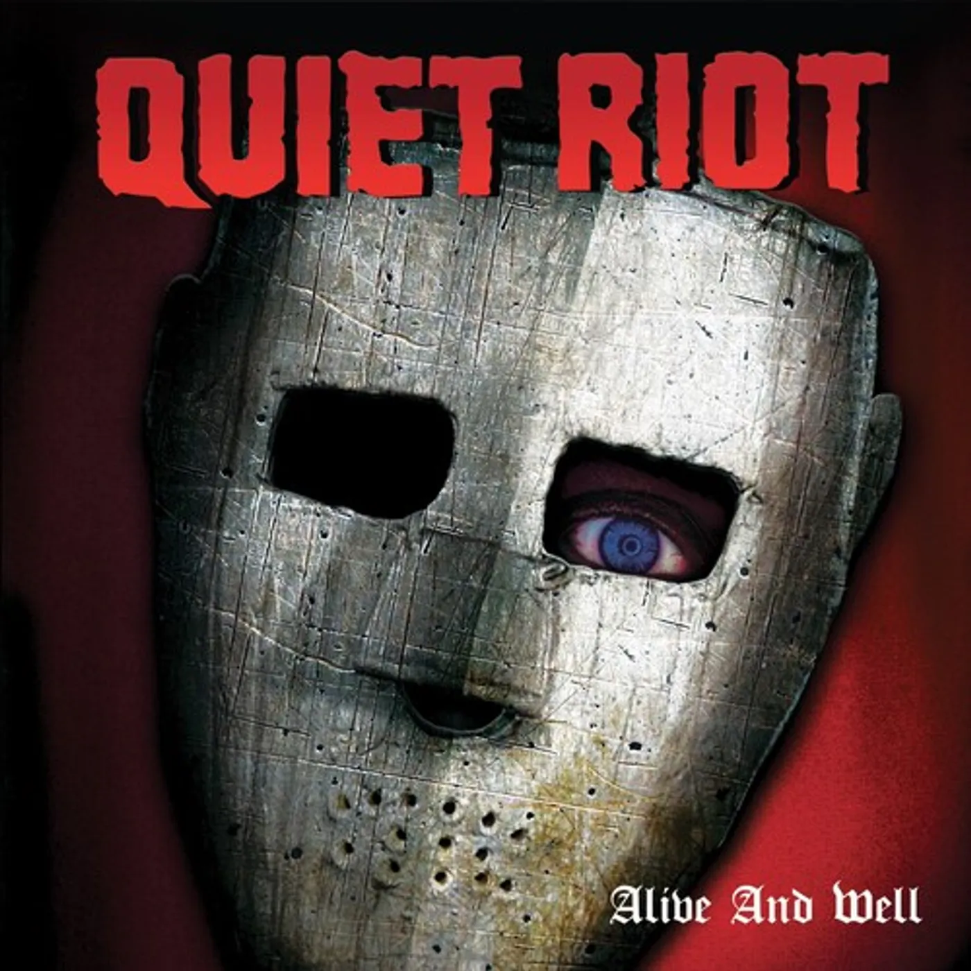 Quiet Riot Alive and Well (Deluxe Edition/Red/Black Splatter) Vinyl Record