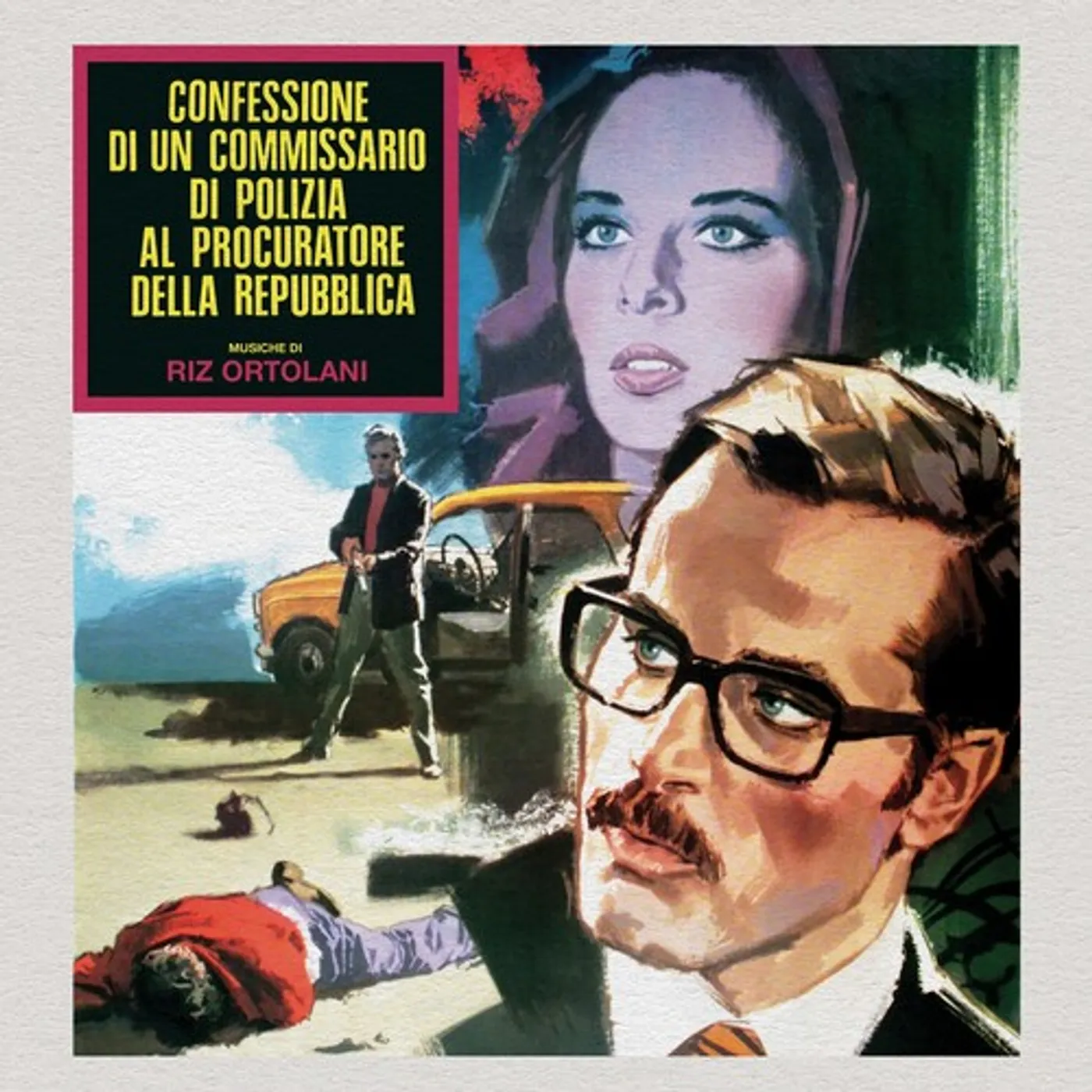 Riz Ortolani Confessione Di Un Commissario Di Polizia Al Vinyl Record