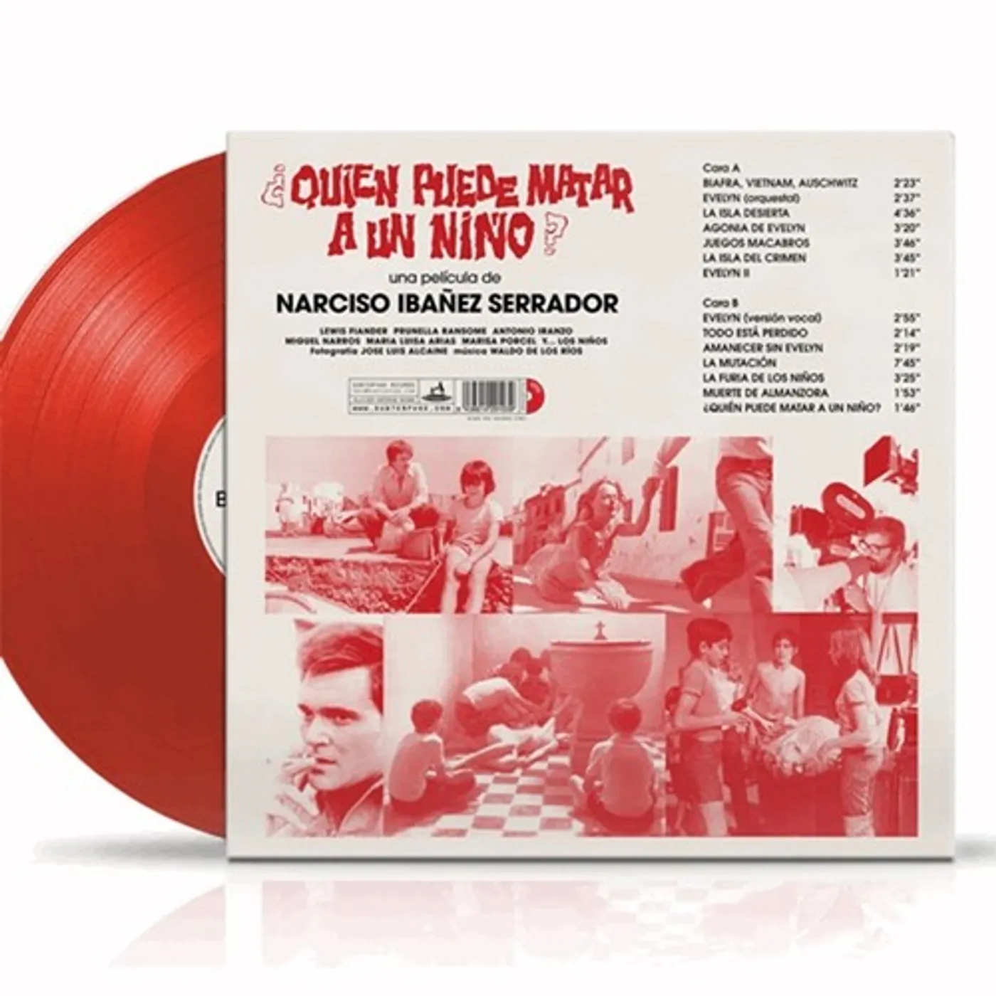 Waldo De Los Rios Quien Puede Matar A Un Nino - Original Soundtrack Vinyl Record