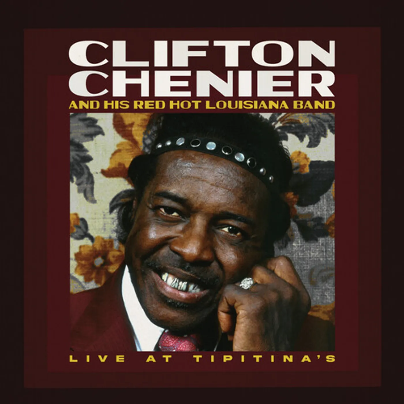 Clifton Chenier LIVE AT TIPITINA'S / JUNE 7 1980 - RUSTY MARBLE Vinyl Record