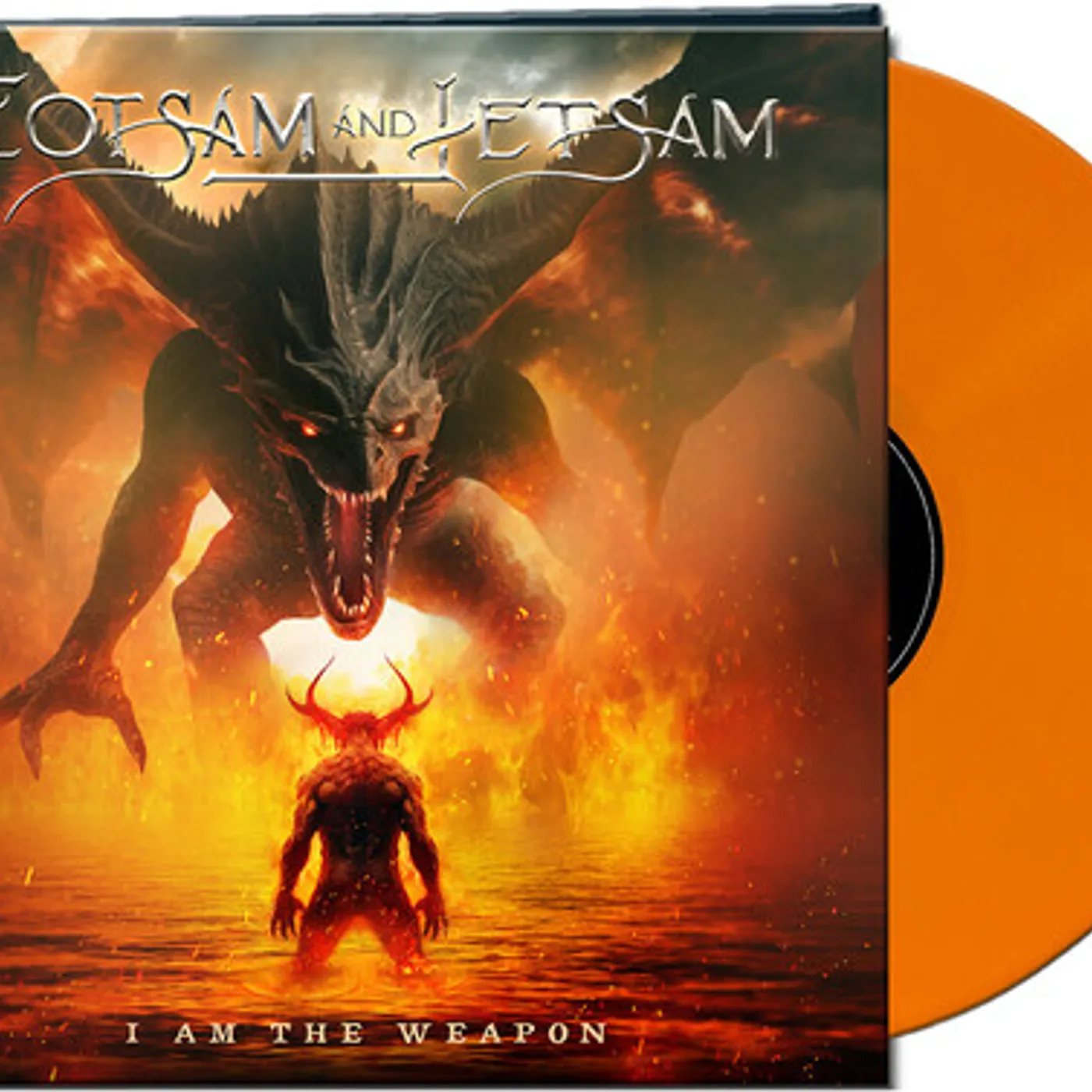 Flotsam & Jetsam I AM THE WEAPON - ORANGE Vinyl Record