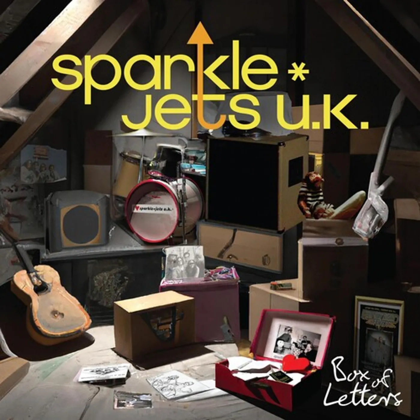 sparkle*jets u.k. BOX OF LETTERS Vinyl Record