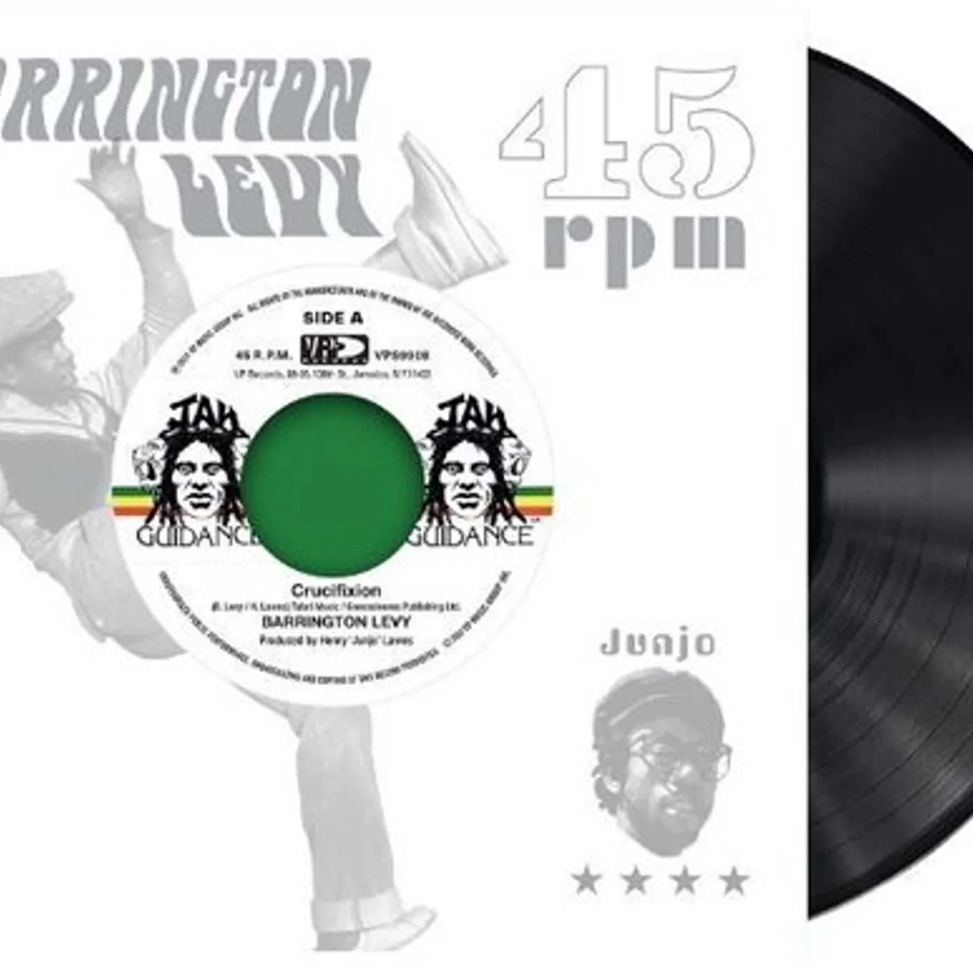 Crucifixion - Barrington Levy / River Jordan - Ran Vinyl Record