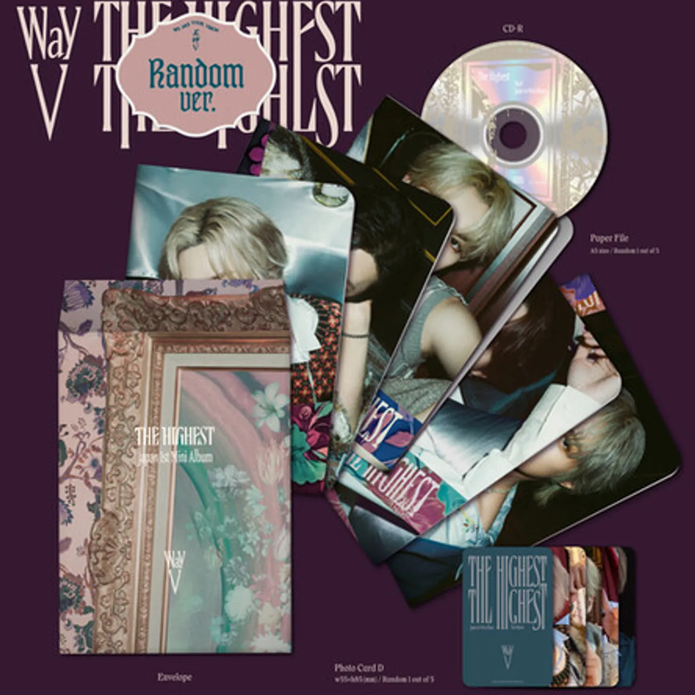 WayV HIGHEST - RANDOM COVER VERSION CD