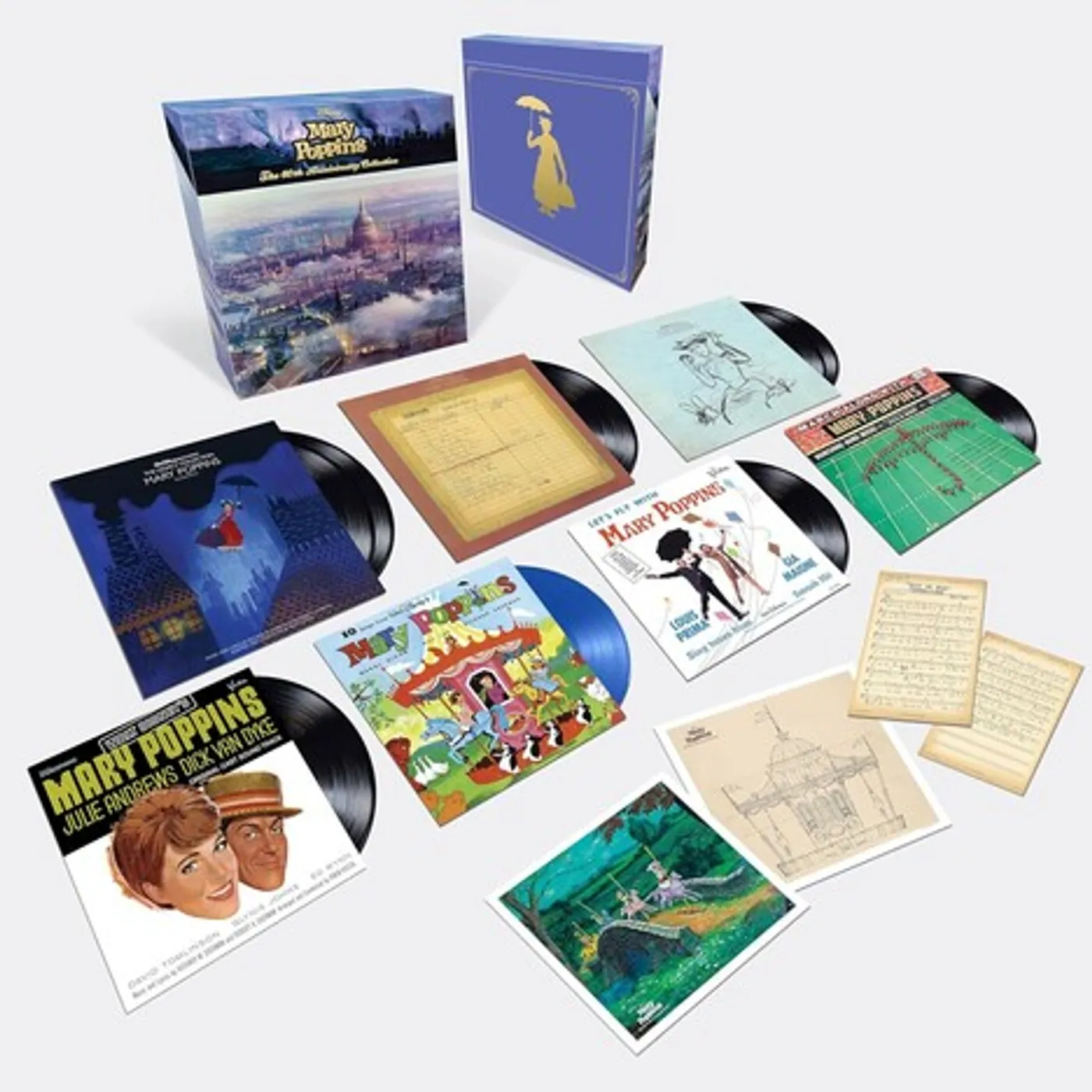 MARY POPPINS: 60TH ANNIVERSARY COLLECTION / VAR Vinyl Record