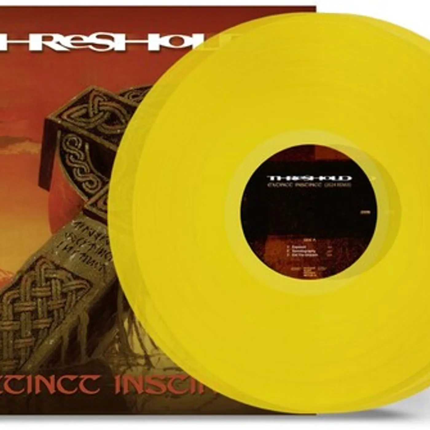 Threshold EXTINCT INSTINCT - TRANS YELLOW Vinyl Record