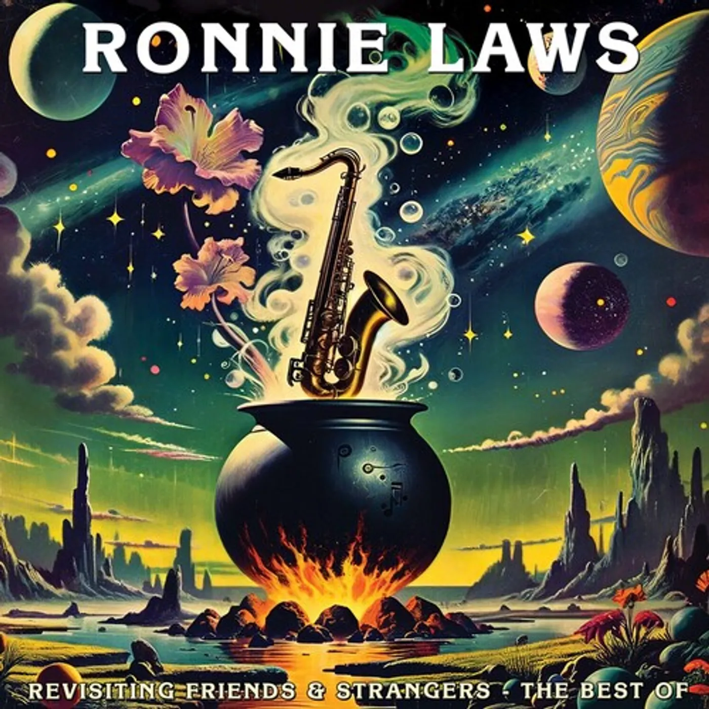 Ronnie Laws REVISITING FRIENDS & STRANGERS - THE BEST OF Vinyl Record