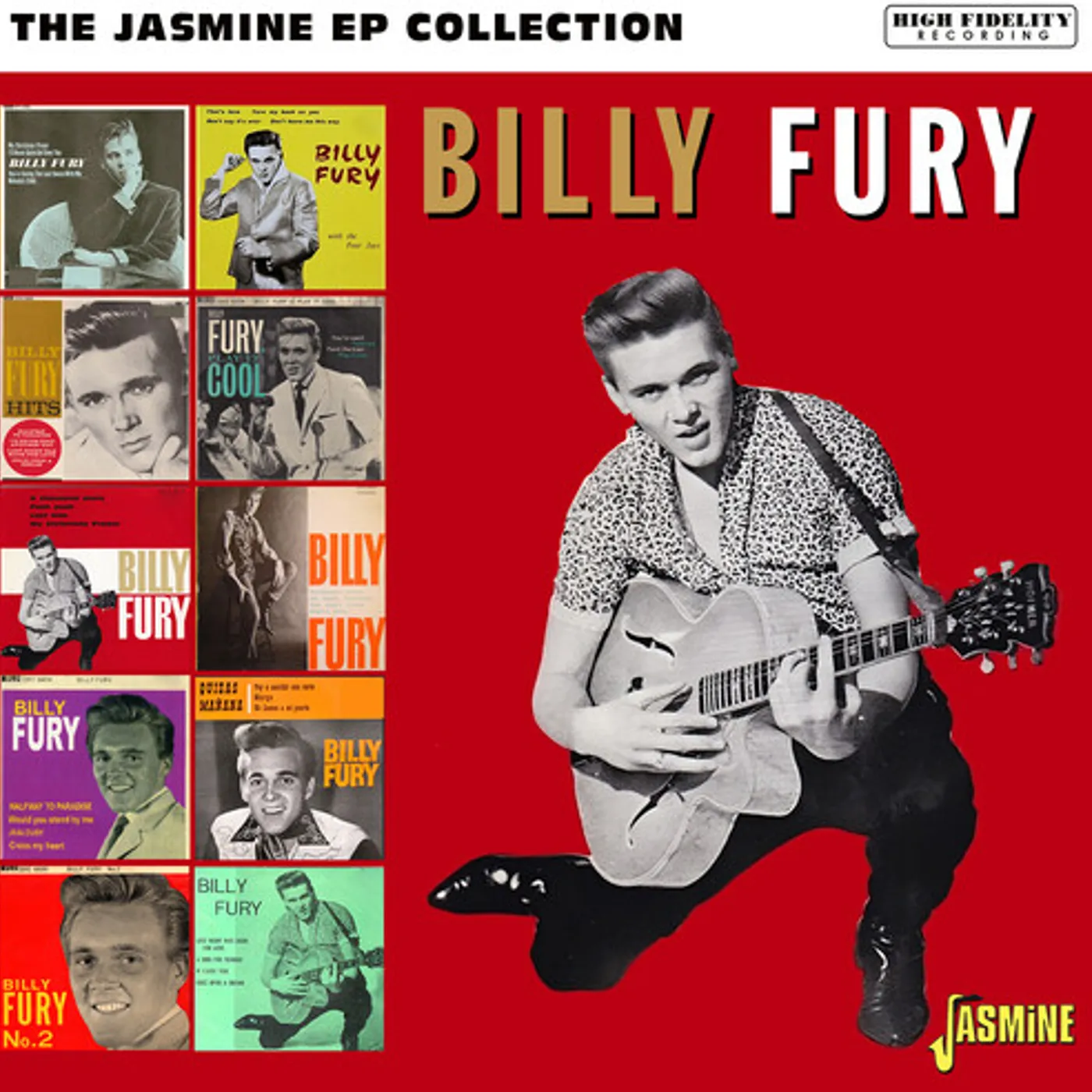 Billy Fury JASMINE EP COLLECTION CD
