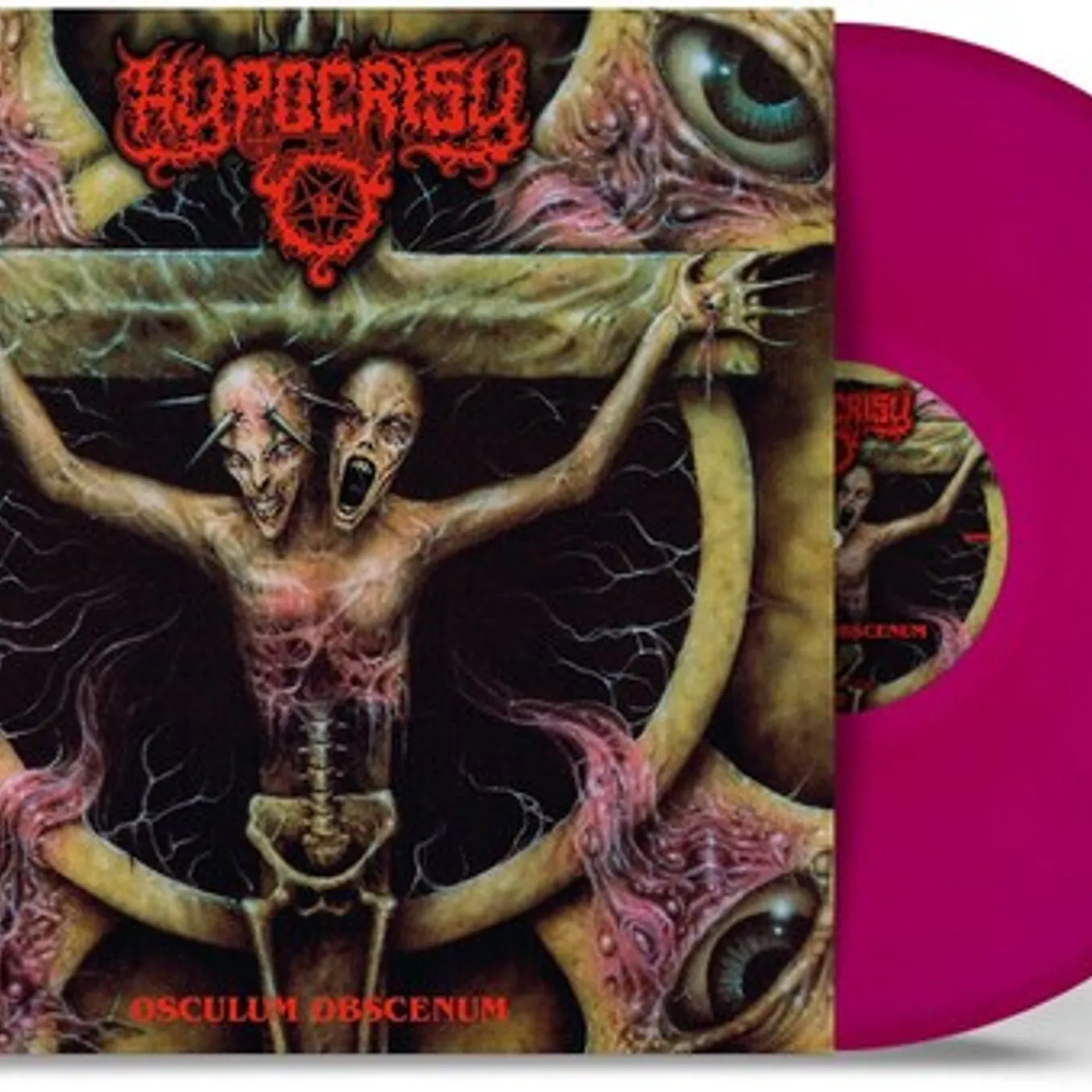 Hypocrisy OSCULUM OBSCENUM - PURPLE Vinyl Record