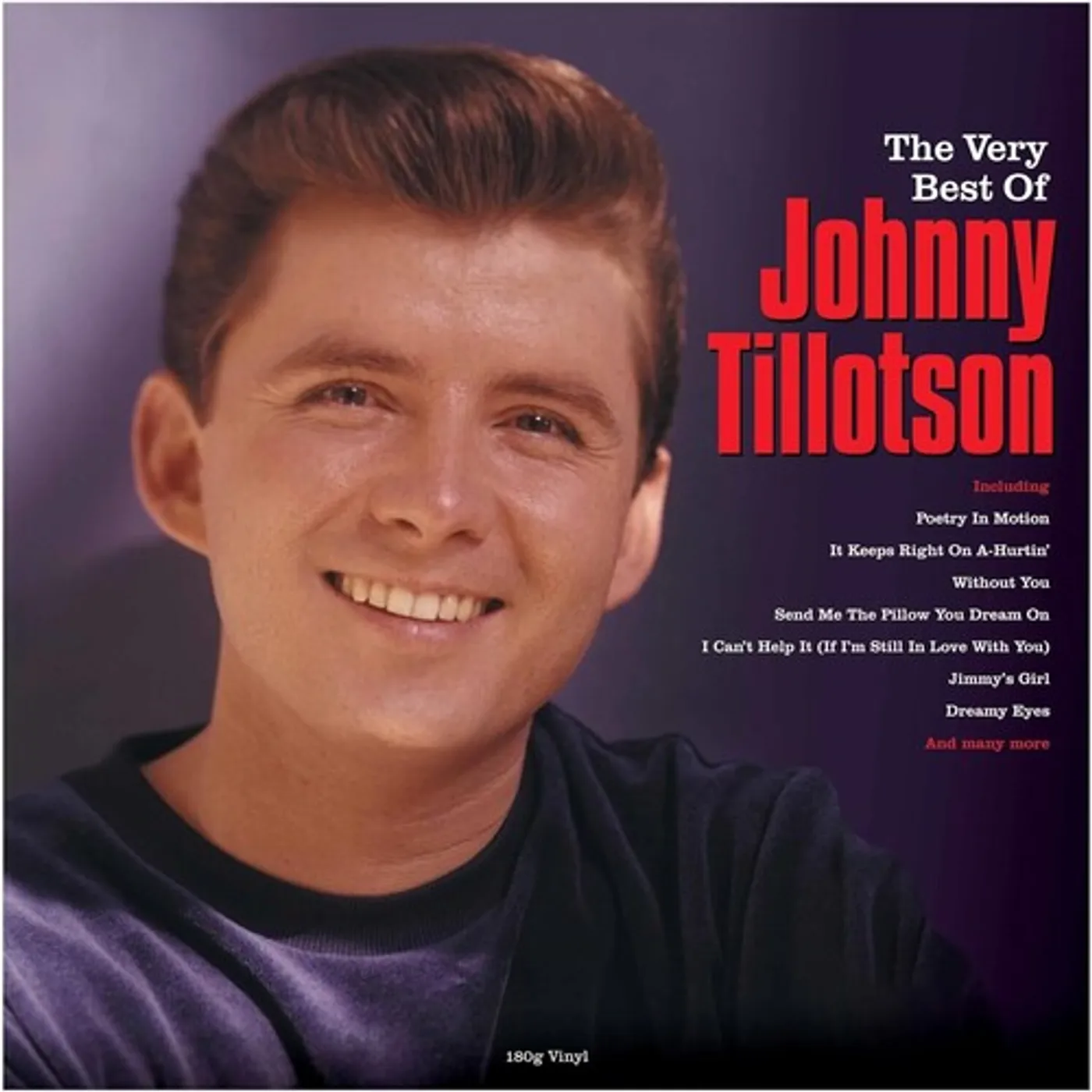 Johnny Tillotson Very Best Of (180 Gram) Vinyl Record