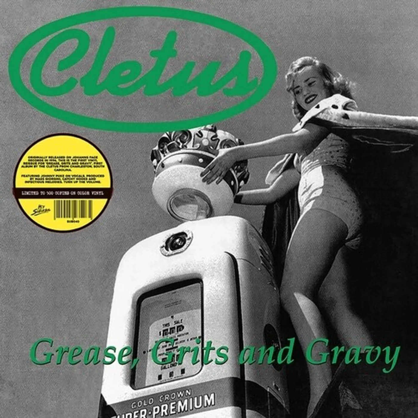 Cletus GREASE GRITS & GRAVY Vinyl Record