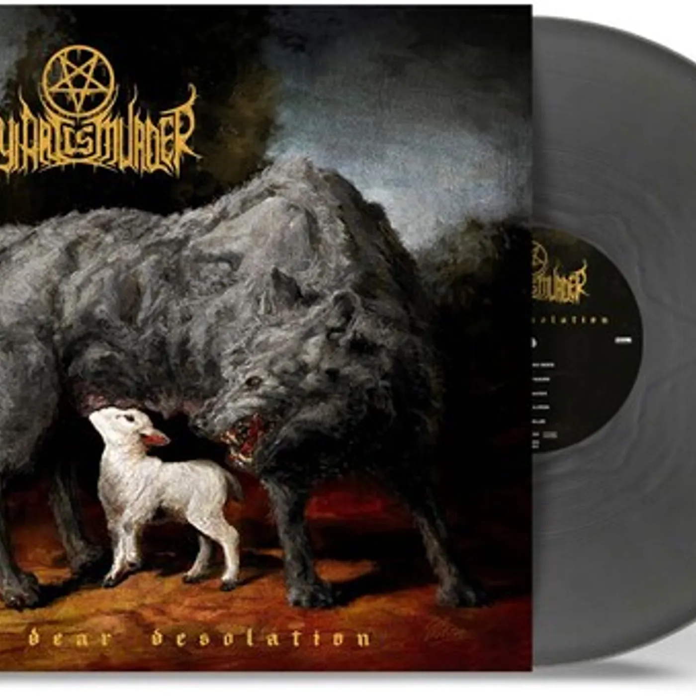 Thy Art Is Murder Dear Desolation (Silver) Vinyl Record
