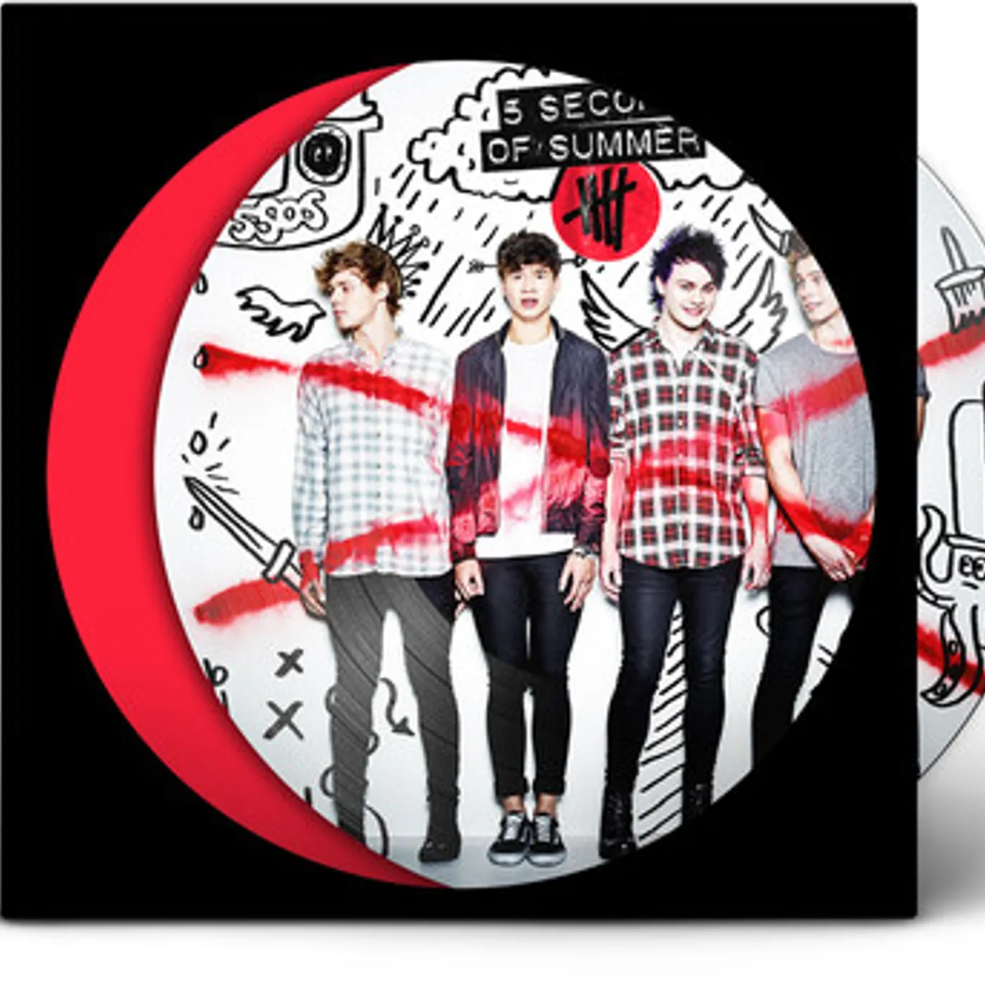 5 Seconds of Summer S/T (10th Anniversary Edition- Picture Disc) Vinyl Record