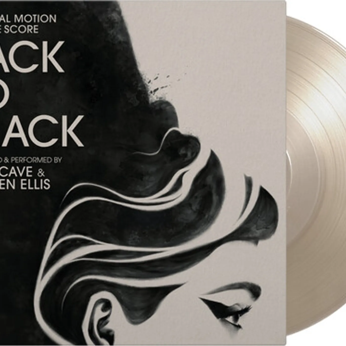 Nick Cave & Warren Ellis BACK TO BLACK - Original Soundtrack Vinyl Record