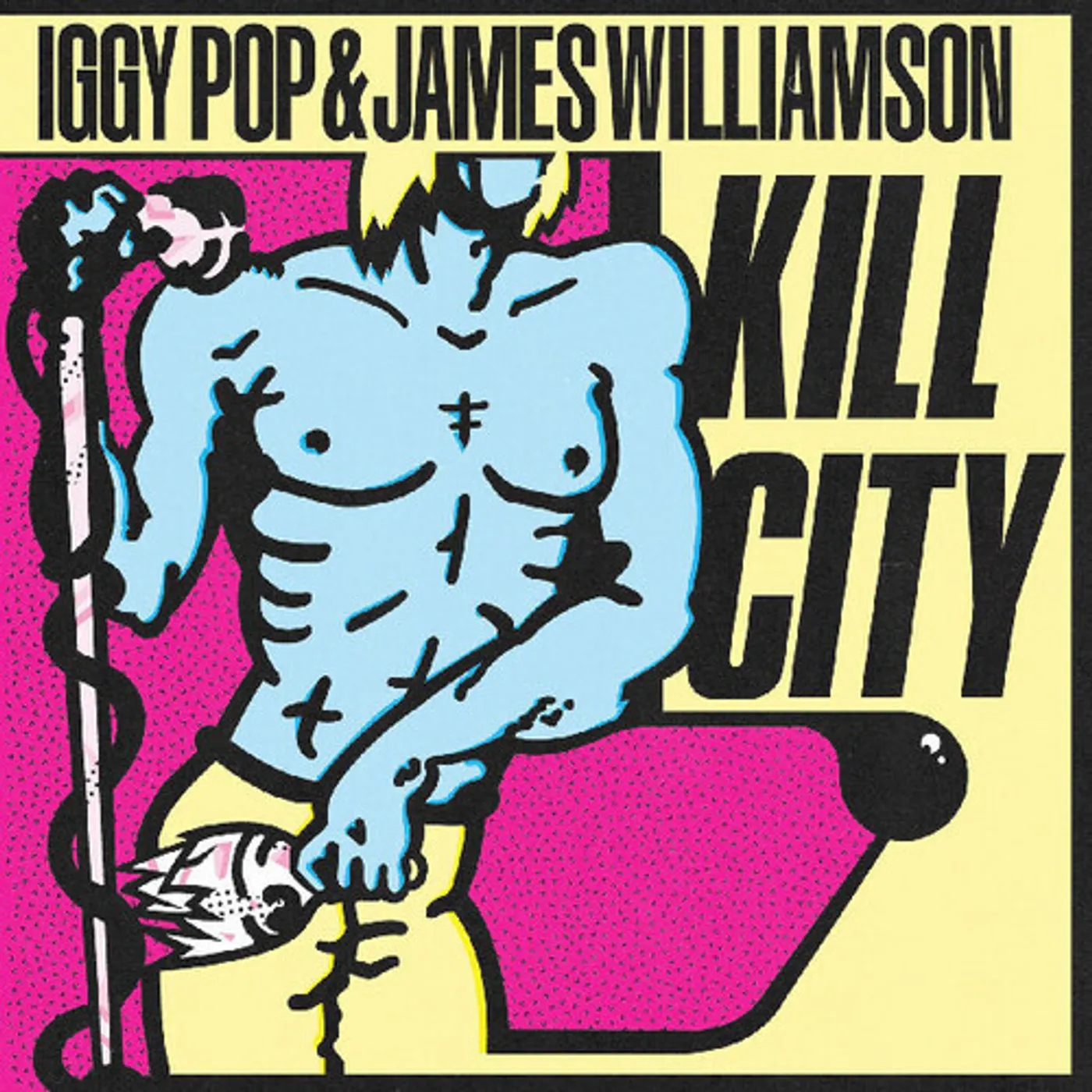 Iggy Pop & James Williamson KILL CITY Vinyl Record