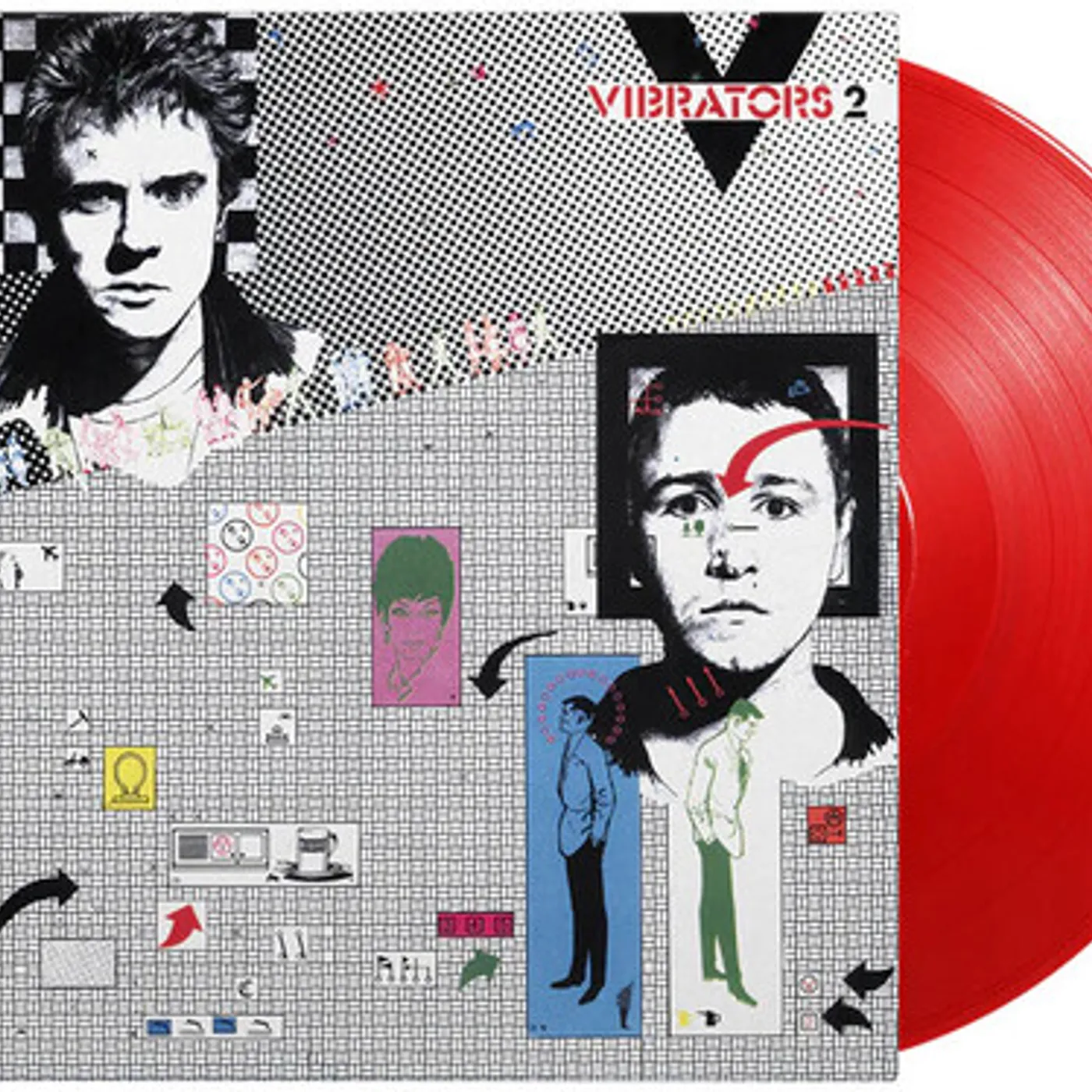 The Vibrators V2 Vinyl Record
