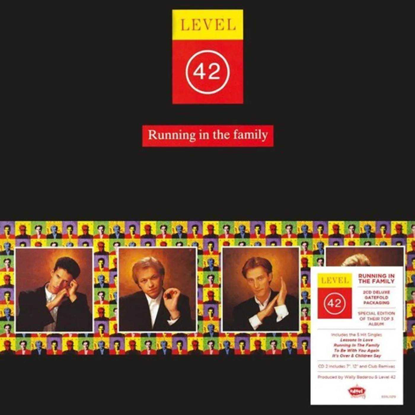 Level 42 RUNNING IN THE FAMILY - DELUXE GATEFOLD PACKAGING CD