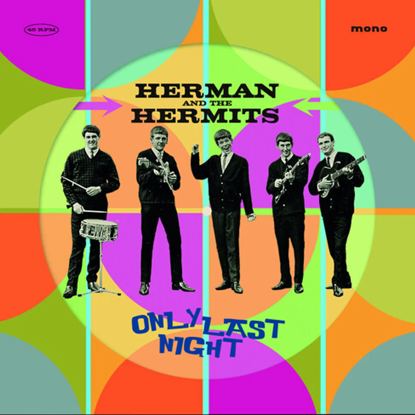 Herman's Hermits ONLY LAST NIGHT Vinyl Record
