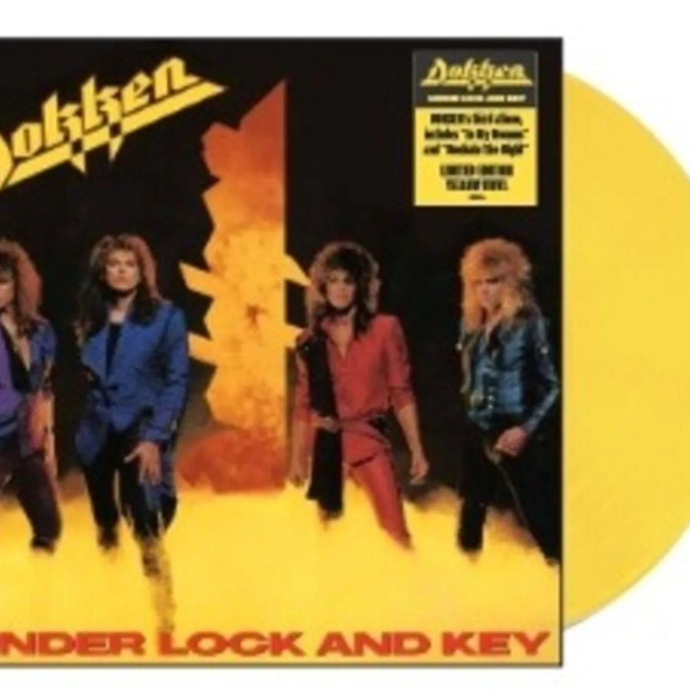 Dokken Under Lock And Key Vinyl Record
