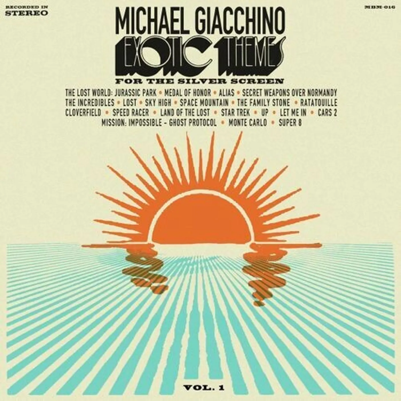 Michael Giacchino EXOTIC THEMES FOR THE SILVER SCREEN, VOL. 1 CD