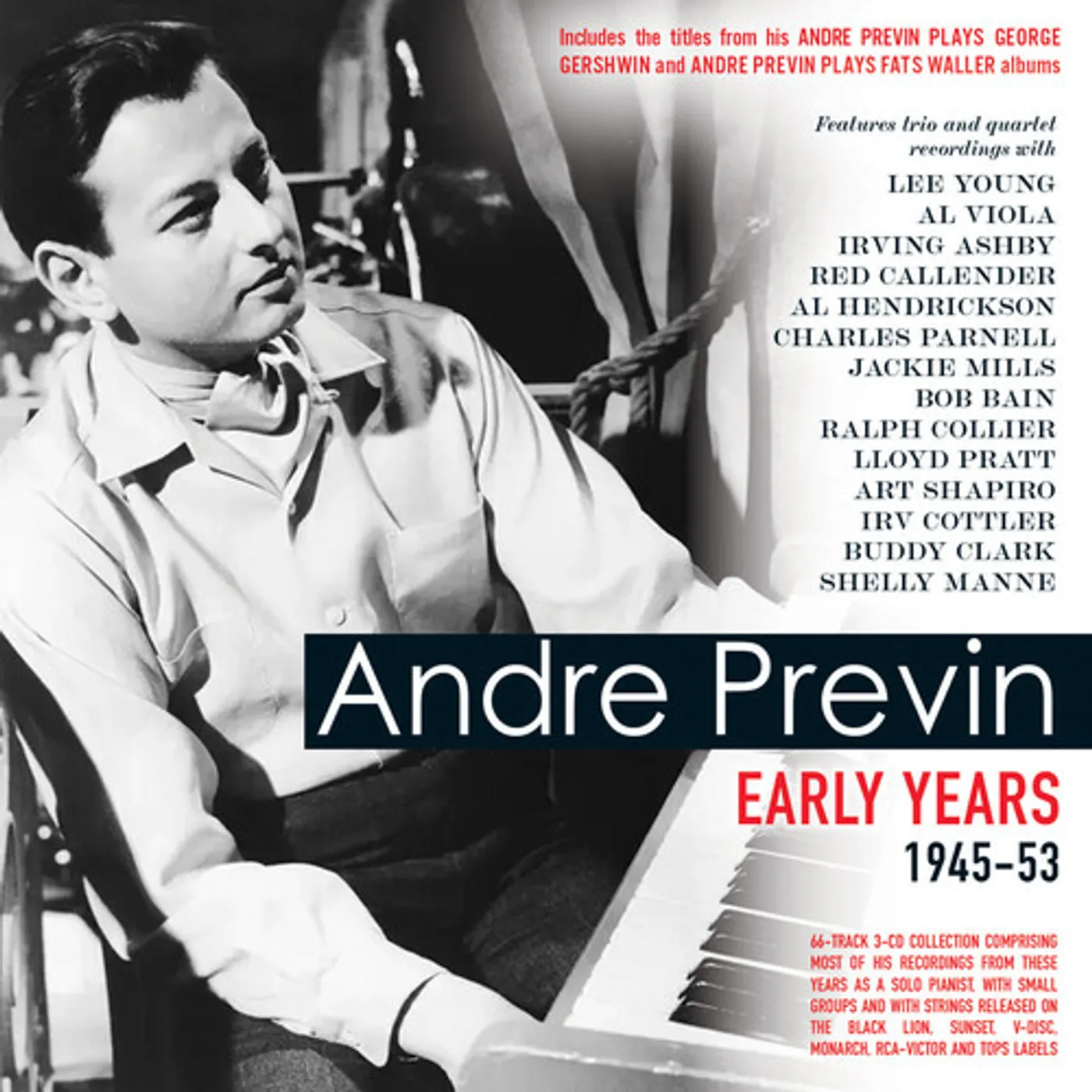 Andre Previn EARLY YEARS 1945-53 CD