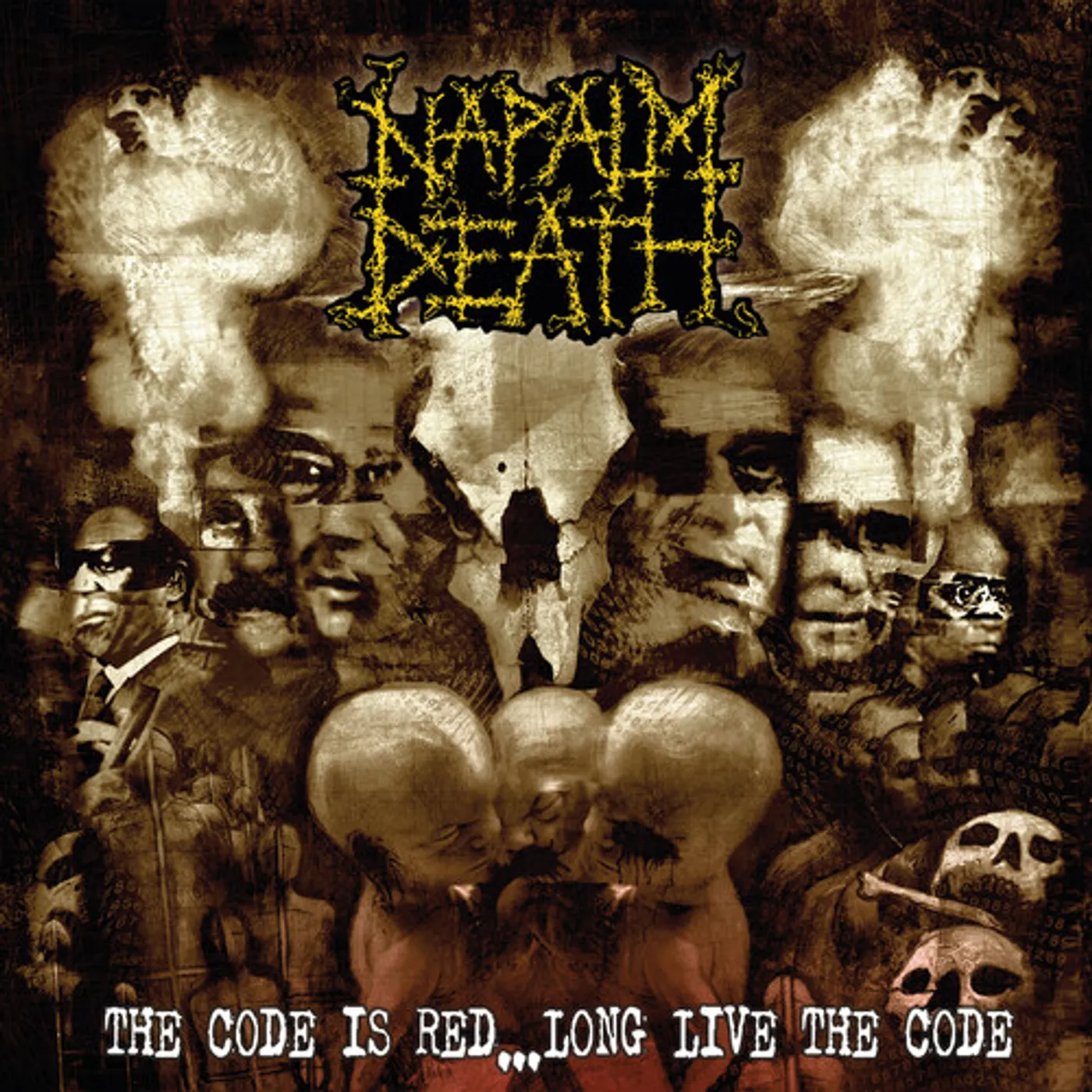 Napalm Death CODE IS RED LONG LIVE THE CODE Vinyl Record