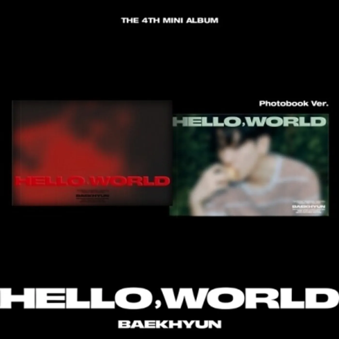 BAEKHYUN HELLO WORLD - PHOTOBOOK VERSION CD