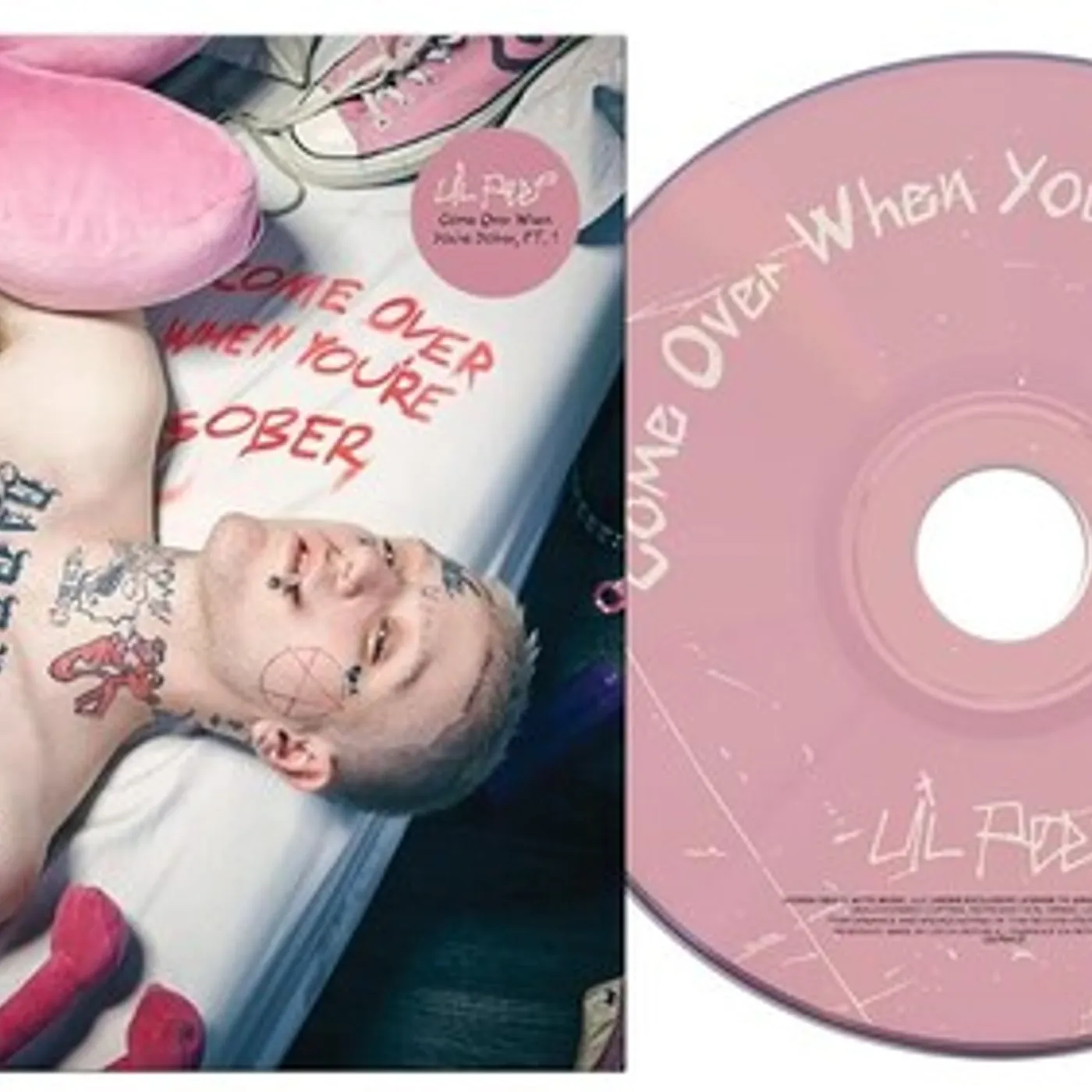 Lil Peep COME OVER WHEN YOU'RE SOBER, PT.1 CD